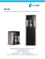 WaterLogic WL350 Operating, Installation And Service Manual preview