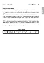 Preview for 9 page of Waterman 400W Operation Manual