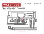 Waterous AQUIS ULTRAFLOW Installation And Operation Manual preview