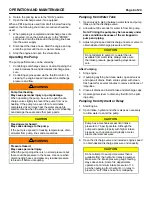 Preview for 9 page of Waterous PB18 Series Operation Instructions Manual