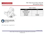 Waterous TC20 Series Overhaul Instructions предпросмотр