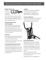 Preview for 8 page of Waterpik Technologies WP-650 Instruction Manual