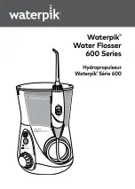 Waterpik 600 Series Manual preview