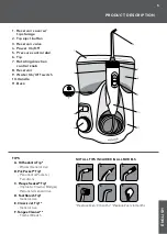 Preview for 5 page of Waterpik Waterflosser WP-150 Series Instruction Manual