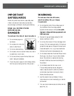 Preview for 3 page of Waterpik Waterflosser WP-950 Series Instruction Manual