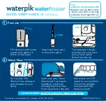 Waterpik WP-320 Series Quick Start Manual preview