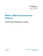 Предварительный просмотр 1 страницы WATERS CORPORATION 3465 Overview And Maintenance Manual