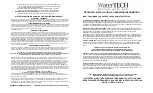 Preview for 1 page of WaterTech WHIRLPOOL Installation Instructions