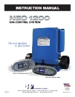 Waterway NEO 1200 Instruction Manual preview