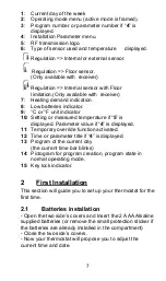 Предварительный просмотр 7 страницы Watts Industries BT-DPRF-02 User Manual