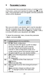 Предварительный просмотр 20 страницы Watts Industries BT-DPRF-02 User Manual