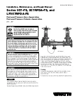 Preview for 1 page of Watts 957-FS Series Manual
