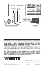 Preview for 12 page of Watts 957 Series Installation Instructions Manual