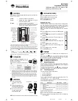 Watts FloorStat 500650-120CS User Manual предпросмотр