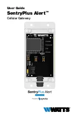 Watts SentryPlus Alert User Manual preview