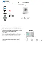 Preview for 1 page of Watts Vision BT-D03 RF Quick Start Manual