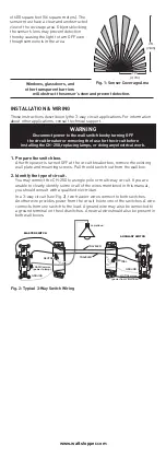 Preview for 2 page of wattstopper CH-250 Installation Instructions Manual