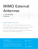 WaveForm MIMO Instruction Manual preview