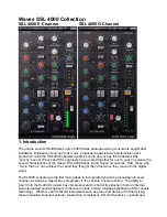 Preview for 1 page of Waves SSL 4000 E Specification Sheet