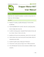 Waveshare HAT User Manual preview