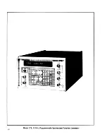 Предварительный просмотр 9 страницы Wavetek 278 Operator'S  Maintenance Manual