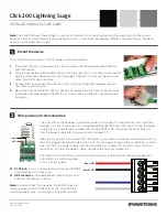 Preview for 1 page of Wavetronix Click 200 Installation & Quick Start Manual