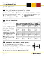 Wavetronix SmartSensor HD Quick Reference Manual preview