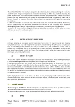 Preview for 13 page of WAY Gliders COSY 2 HF User Manual