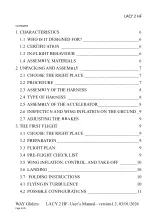 Preview for 3 page of WAY Gliders LACY 2 HF Manual