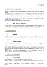 Preview for 15 page of WAY Gliders LACY 2 HF Manual