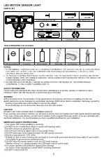 Предварительный просмотр 2 страницы Wayhom W1009A Manual