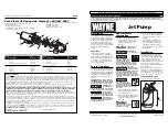 Wayne JSU50 Operating And Parts Manual preview