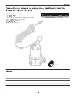 Preview for 11 page of Wayne RUP160 Operating Instructions And Parts Manual