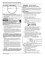 Preview for 4 page of Wayne WAPC250 Operating Instructions And Parts Manual