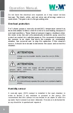 Preview for 8 page of WDM NE Series Operation Manual