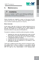 Preview for 13 page of WDM NE Series Operation Manual