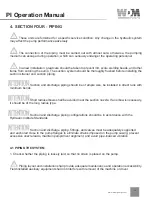 Preview for 15 page of WDM PI Operation Manual