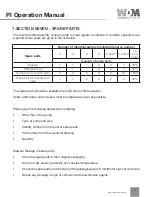 Preview for 47 page of WDM PI Operation Manual