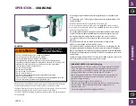 Preview for 3 page of WDP ANGEL Operator'S Manual