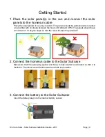 Preview for 9 page of We Care Solar Solar Suitcase Installation Manual