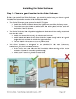 Preview for 32 page of We Care Solar Solar Suitcase Installation Manual