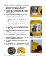 Preview for 34 page of We Care Solar Solar Suitcase Installation Manual