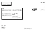 Предварительный просмотр 7 страницы WE-EF FLC210 LED Installation And Maintenance Instructions For Contractors