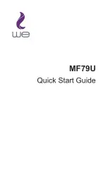 We MF79U Quick Start Manual preview