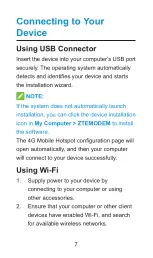 Preview for 8 page of We MF79U Quick Start Manual