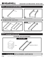 Preview for 2 page of Wearwell FOUNDATION Assembly Instructions Manual