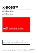 Предварительный просмотр 1 страницы X-Boss AC Series Manual