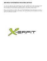 Preview for 18 page of x-erfit 770F User Manual