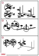 Preview for 14 page of X-METAL 3616 Assembly Instructions Manual