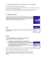 Preview for 10 page of X-Micro XMP3-Y User Manual